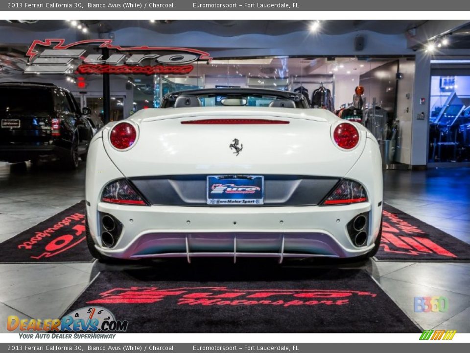 2013 Ferrari California 30 Bianco Avus (White) / Charcoal Photo #8