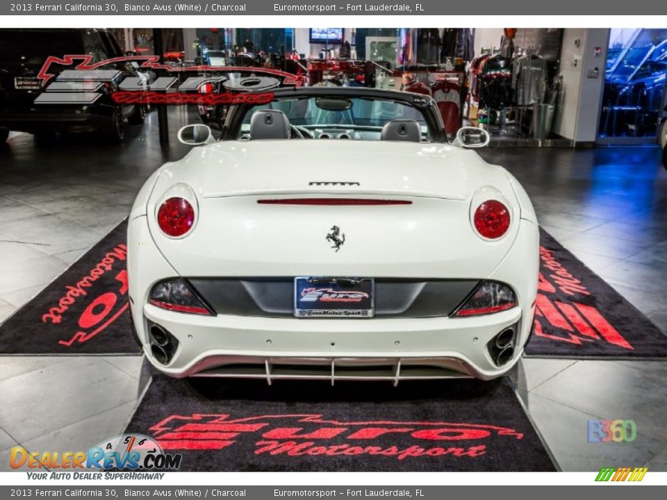 2013 Ferrari California 30 Bianco Avus (White) / Charcoal Photo #16