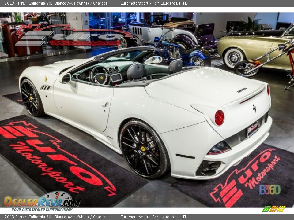 2013 Ferrari California 30 Bianco Avus (White) / Charcoal Photo #18