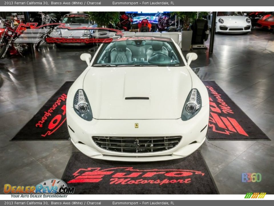 2013 Ferrari California 30 Bianco Avus (White) / Charcoal Photo #21