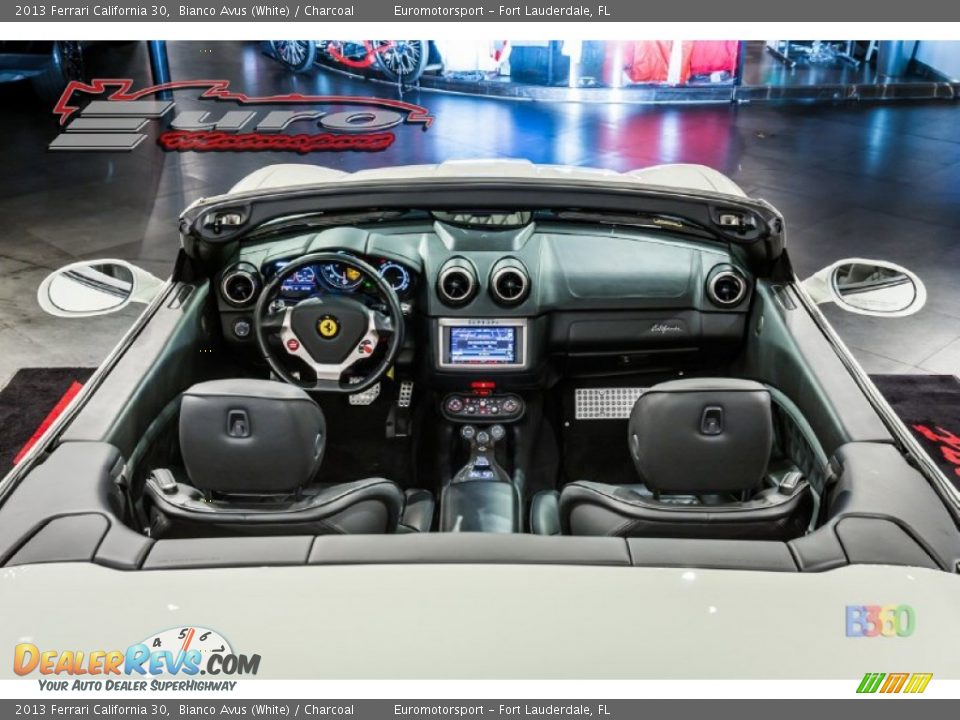 2013 Ferrari California 30 Bianco Avus (White) / Charcoal Photo #23