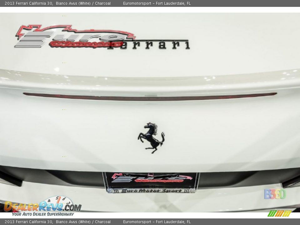 2013 Ferrari California 30 Bianco Avus (White) / Charcoal Photo #26