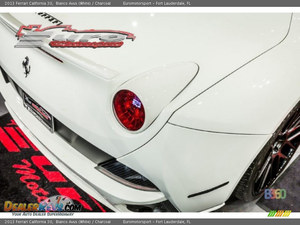 2013 Ferrari California 30 Bianco Avus (White) / Charcoal Photo #27