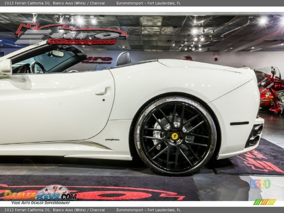 2013 Ferrari California 30 Bianco Avus (White) / Charcoal Photo #31