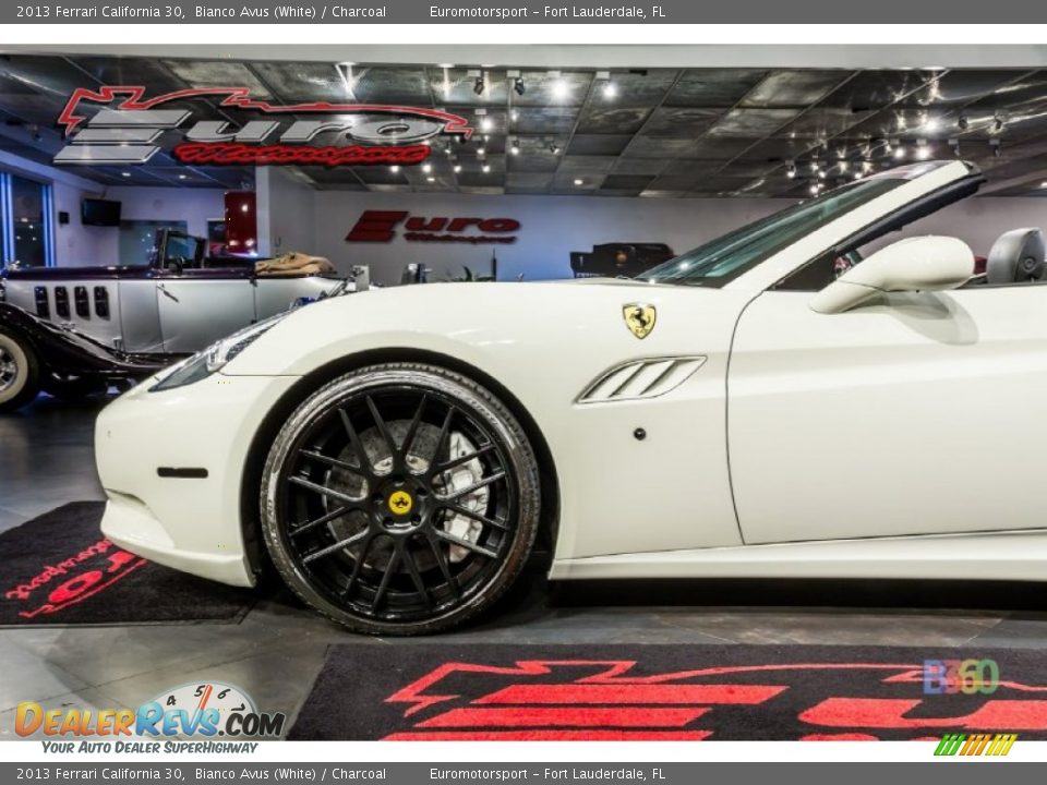2013 Ferrari California 30 Bianco Avus (White) / Charcoal Photo #32
