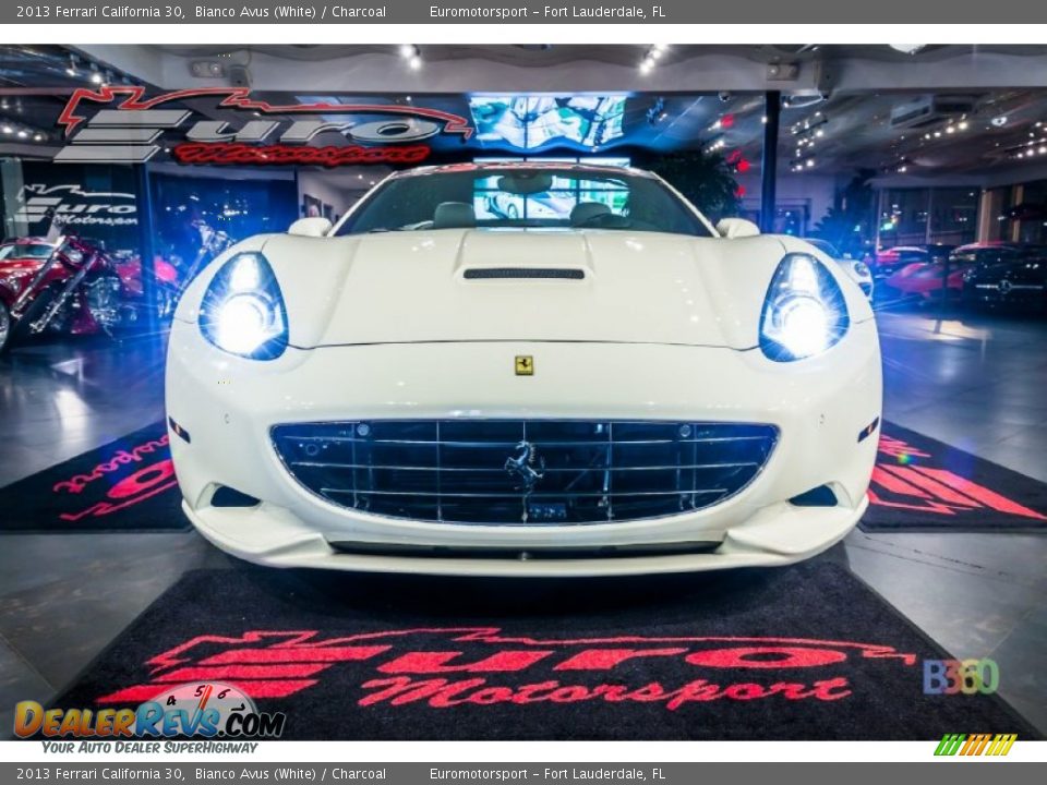 2013 Ferrari California 30 Bianco Avus (White) / Charcoal Photo #36