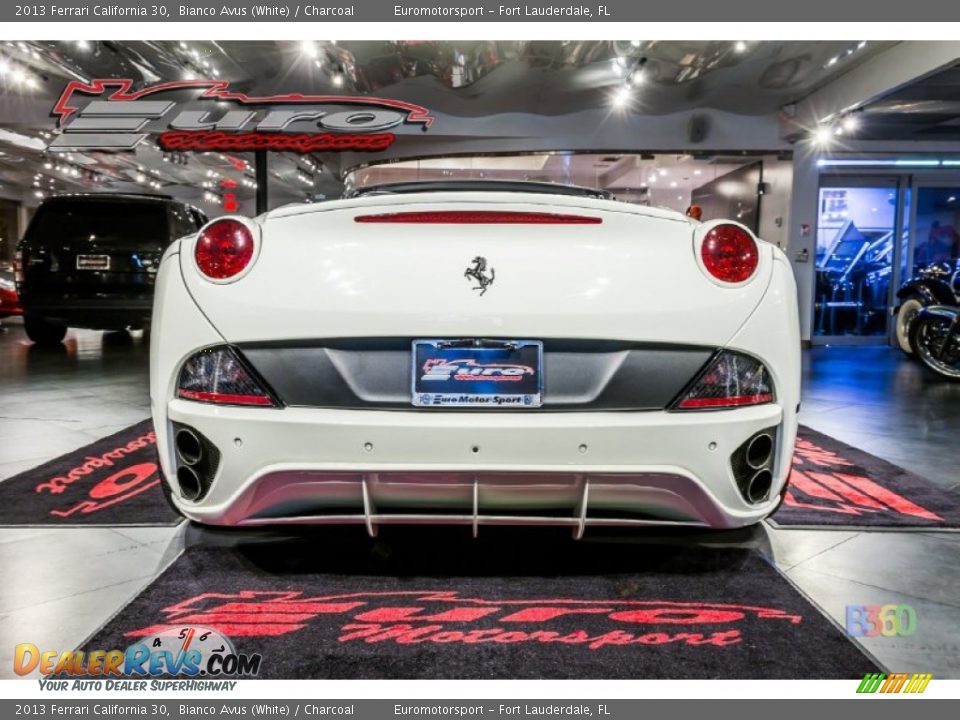 2013 Ferrari California 30 Bianco Avus (White) / Charcoal Photo #40
