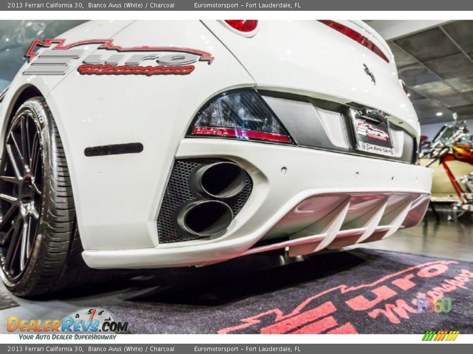 2013 Ferrari California 30 Bianco Avus (White) / Charcoal Photo #42