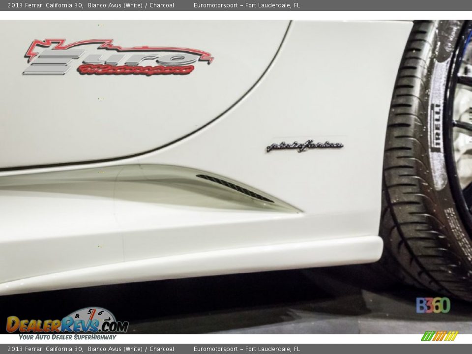 2013 Ferrari California 30 Bianco Avus (White) / Charcoal Photo #43