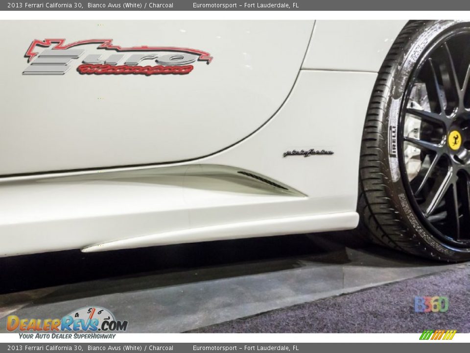 2013 Ferrari California 30 Bianco Avus (White) / Charcoal Photo #44