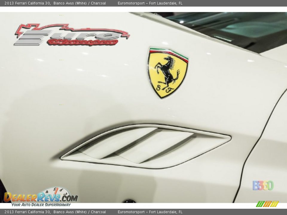 2013 Ferrari California 30 Bianco Avus (White) / Charcoal Photo #45