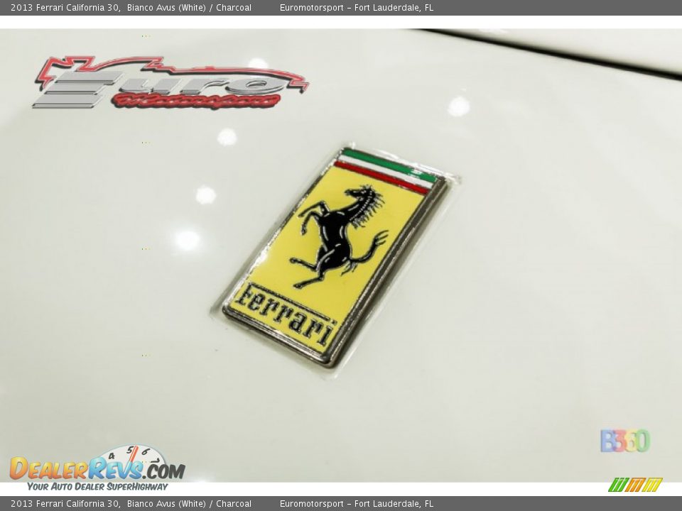 2013 Ferrari California 30 Bianco Avus (White) / Charcoal Photo #46