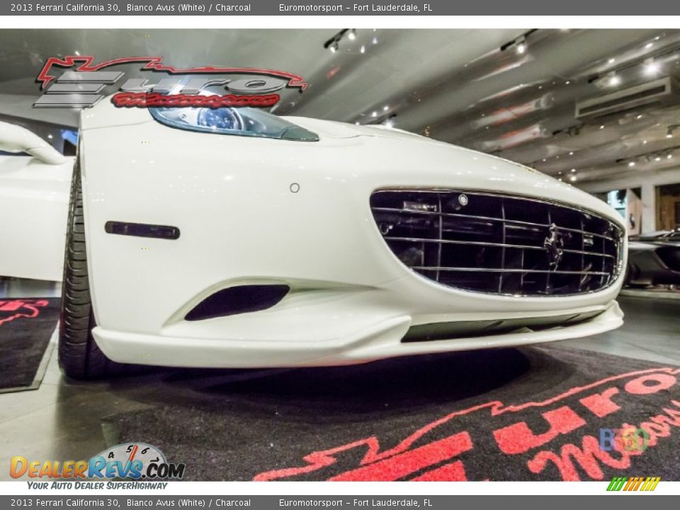 2013 Ferrari California 30 Bianco Avus (White) / Charcoal Photo #47