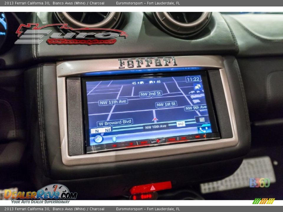 2013 Ferrari California 30 Bianco Avus (White) / Charcoal Photo #56