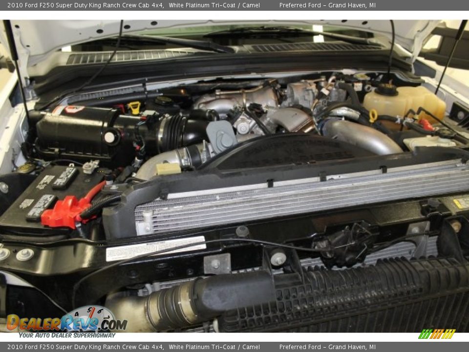 2010 Ford F250 Super Duty King Ranch Crew Cab 4x4 6.4 Liter OHV 32-Valve Power Stroke Turbo-Diesel V8 Engine Photo #11