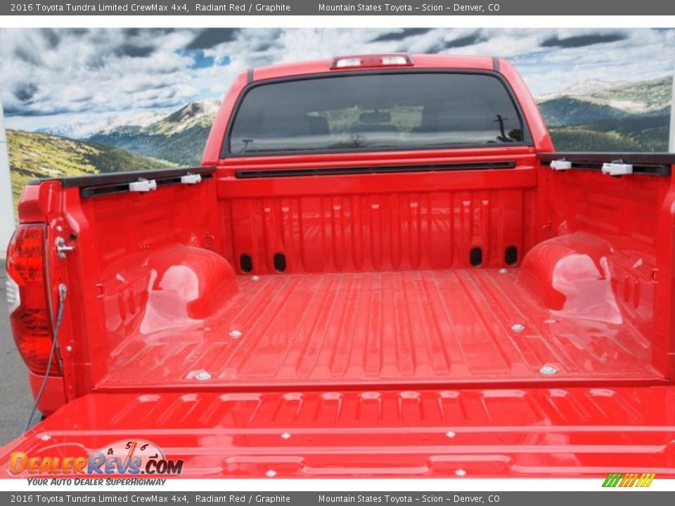 2016 Toyota Tundra Limited CrewMax 4x4 Radiant Red / Graphite Photo #11
