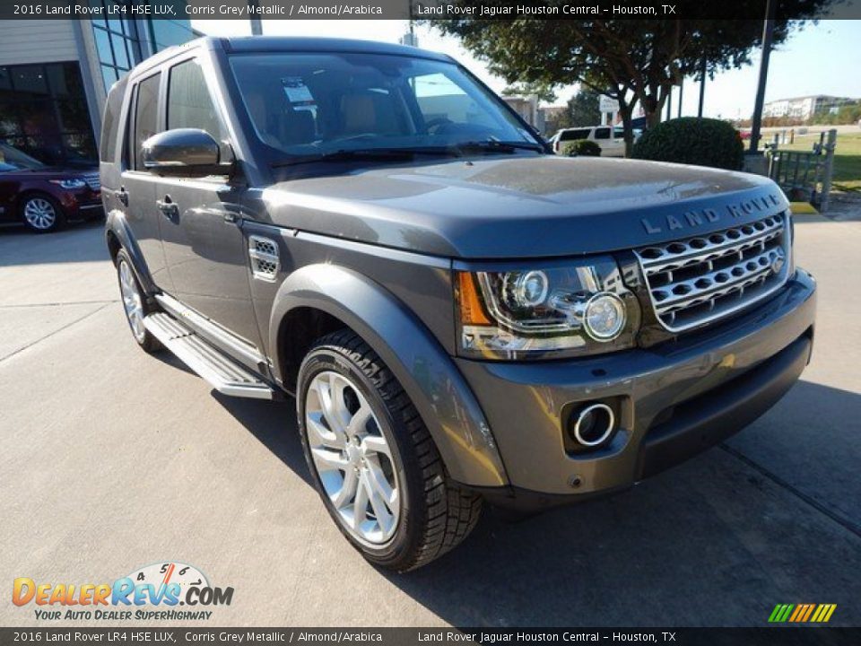 2016 Land Rover LR4 HSE LUX Corris Grey Metallic / Almond/Arabica Photo #2