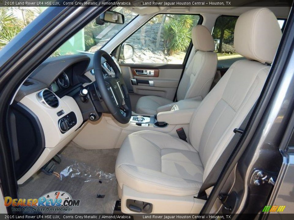 2016 Land Rover LR4 HSE LUX Corris Grey Metallic / Almond/Arabica Photo #3