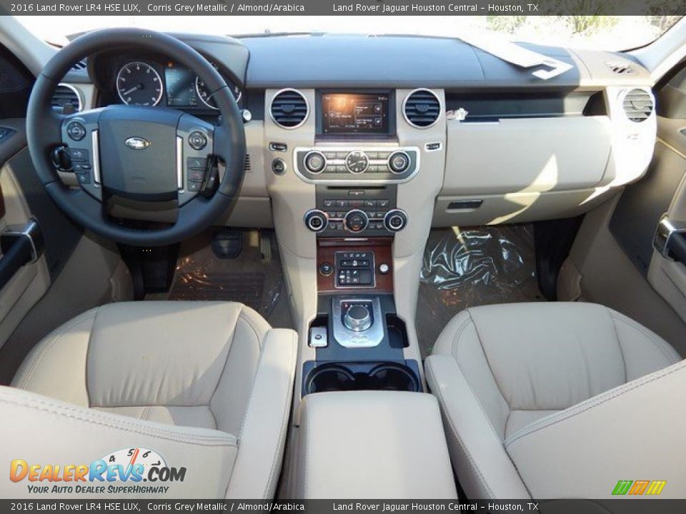 2016 Land Rover LR4 HSE LUX Corris Grey Metallic / Almond/Arabica Photo #4