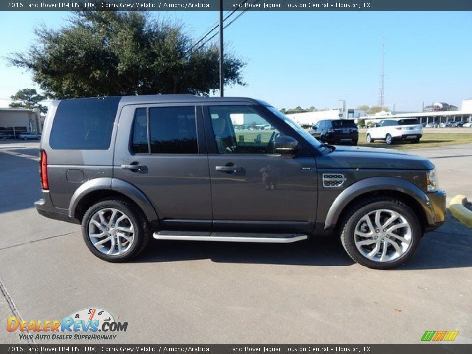2016 Land Rover LR4 HSE LUX Corris Grey Metallic / Almond/Arabica Photo #6
