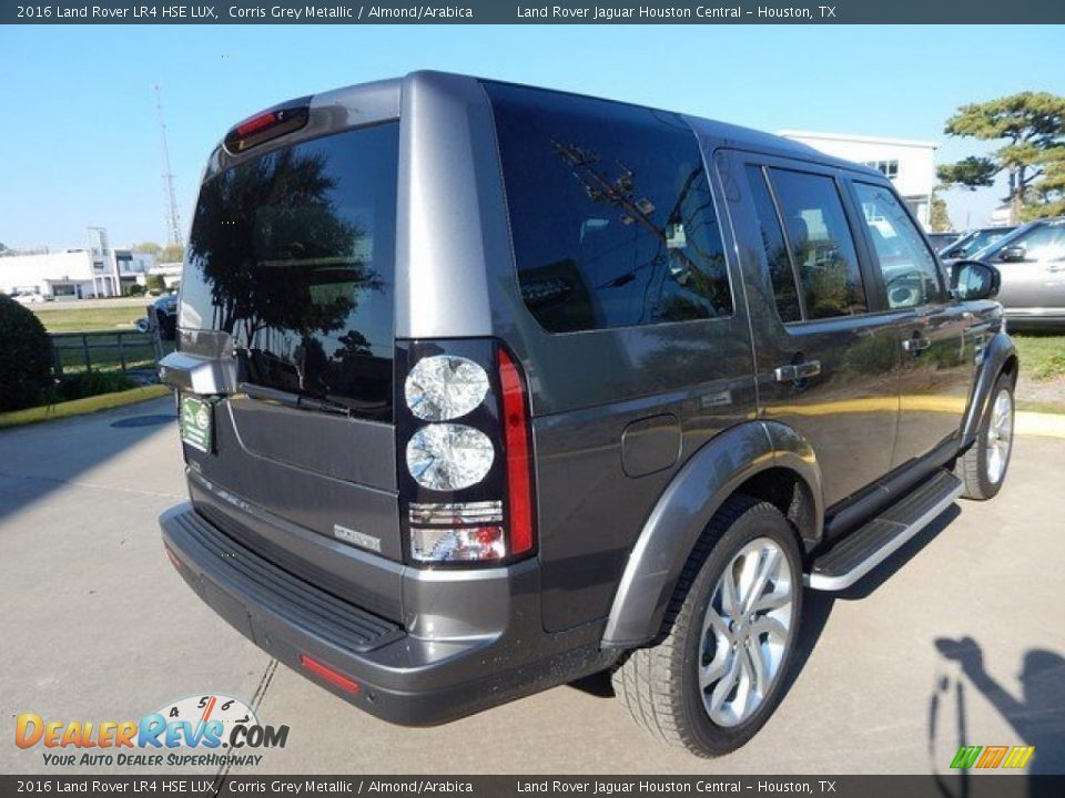 2016 Land Rover LR4 HSE LUX Corris Grey Metallic / Almond/Arabica Photo #7