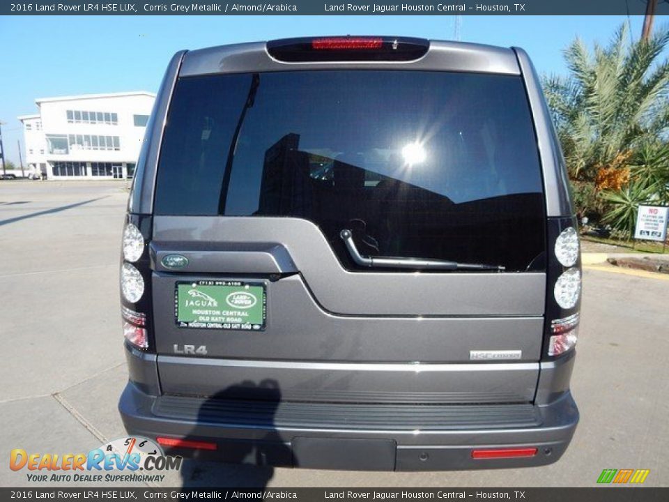 2016 Land Rover LR4 HSE LUX Corris Grey Metallic / Almond/Arabica Photo #8