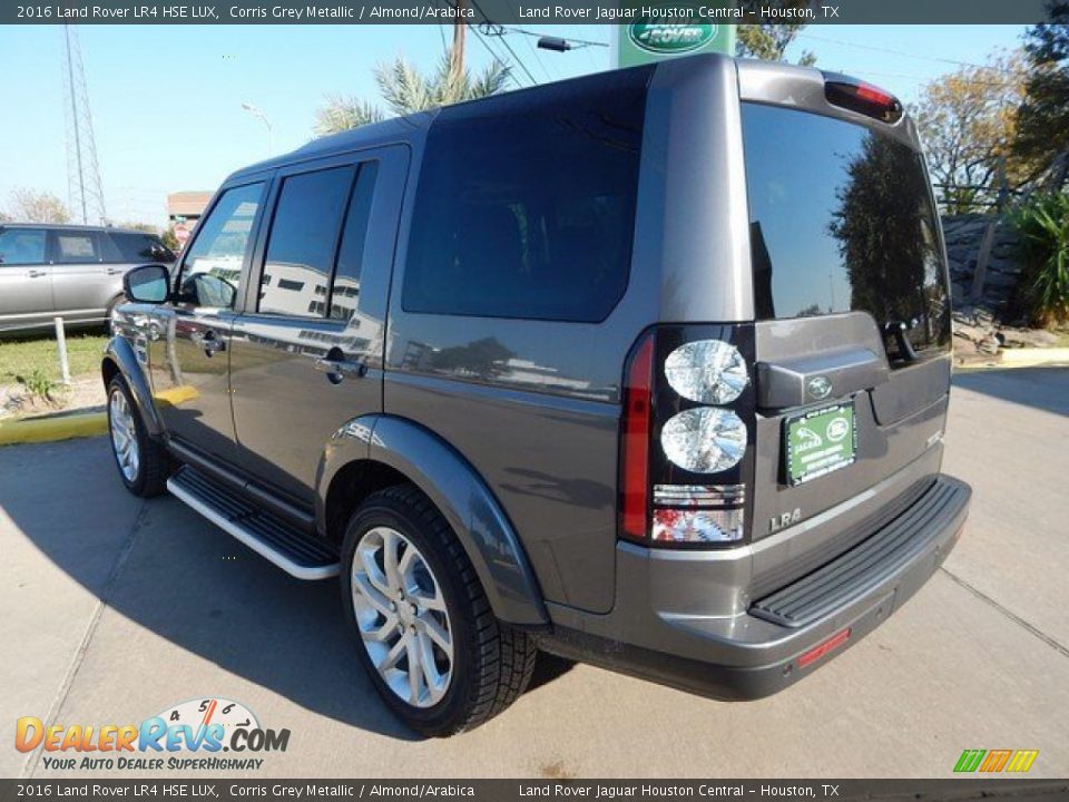 2016 Land Rover LR4 HSE LUX Corris Grey Metallic / Almond/Arabica Photo #9