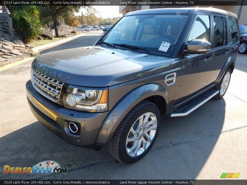 2016 Land Rover LR4 HSE LUX Corris Grey Metallic / Almond/Arabica Photo #11