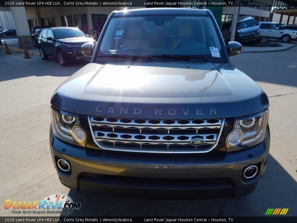 2016 Land Rover LR4 HSE LUX Corris Grey Metallic / Almond/Arabica Photo #12