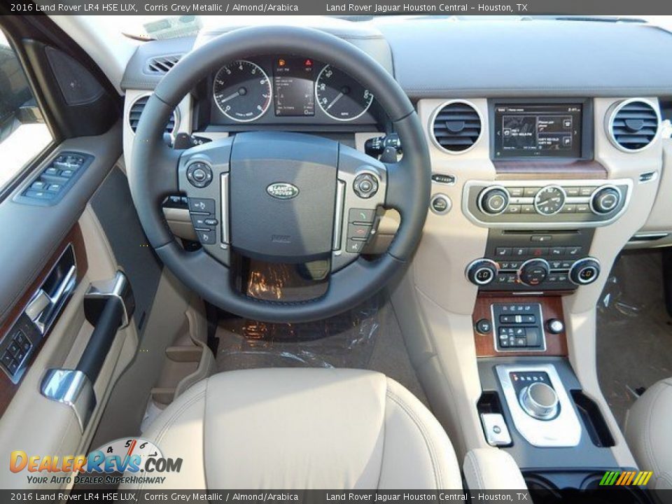 2016 Land Rover LR4 HSE LUX Corris Grey Metallic / Almond/Arabica Photo #14