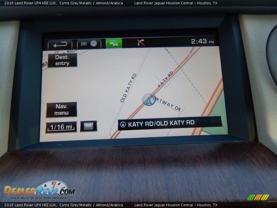 2016 Land Rover LR4 HSE LUX Corris Grey Metallic / Almond/Arabica Photo #22