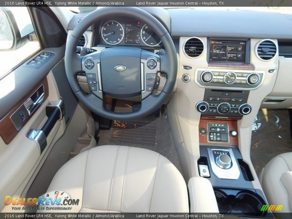 2016 Land Rover LR4 HSE Yulong White Metallic / Almond/Arabica Photo #14