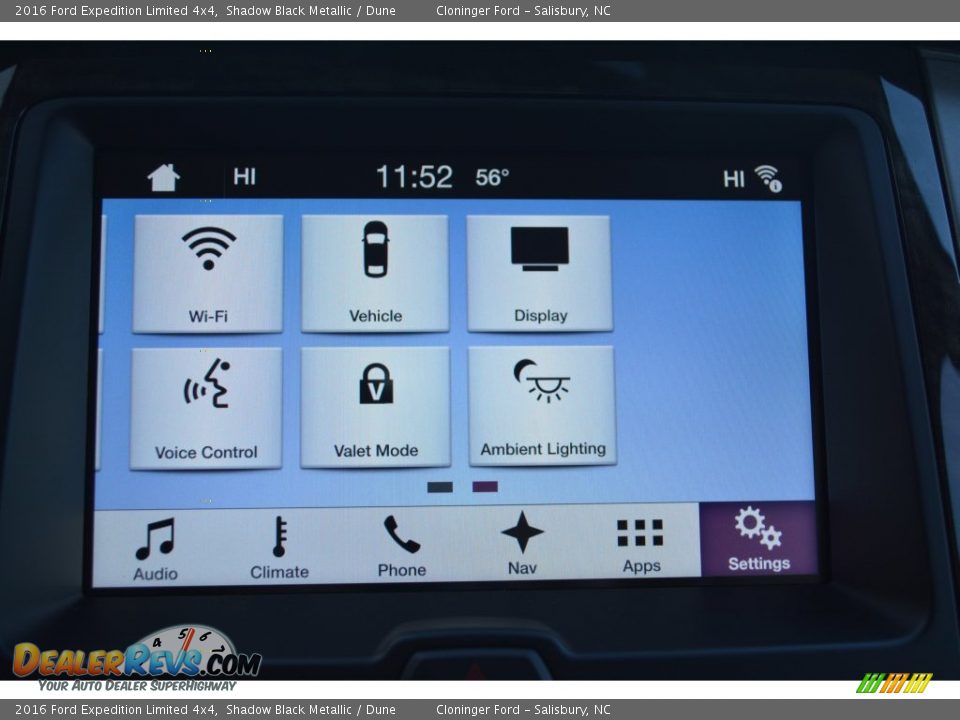 2016 Ford Expedition Limited 4x4 Shadow Black Metallic / Dune Photo #20