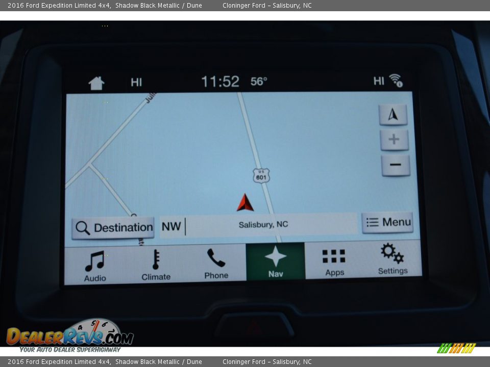 2016 Ford Expedition Limited 4x4 Shadow Black Metallic / Dune Photo #21