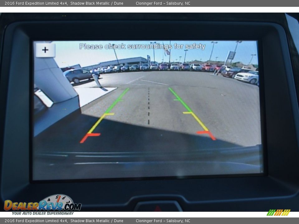 2016 Ford Expedition Limited 4x4 Shadow Black Metallic / Dune Photo #22