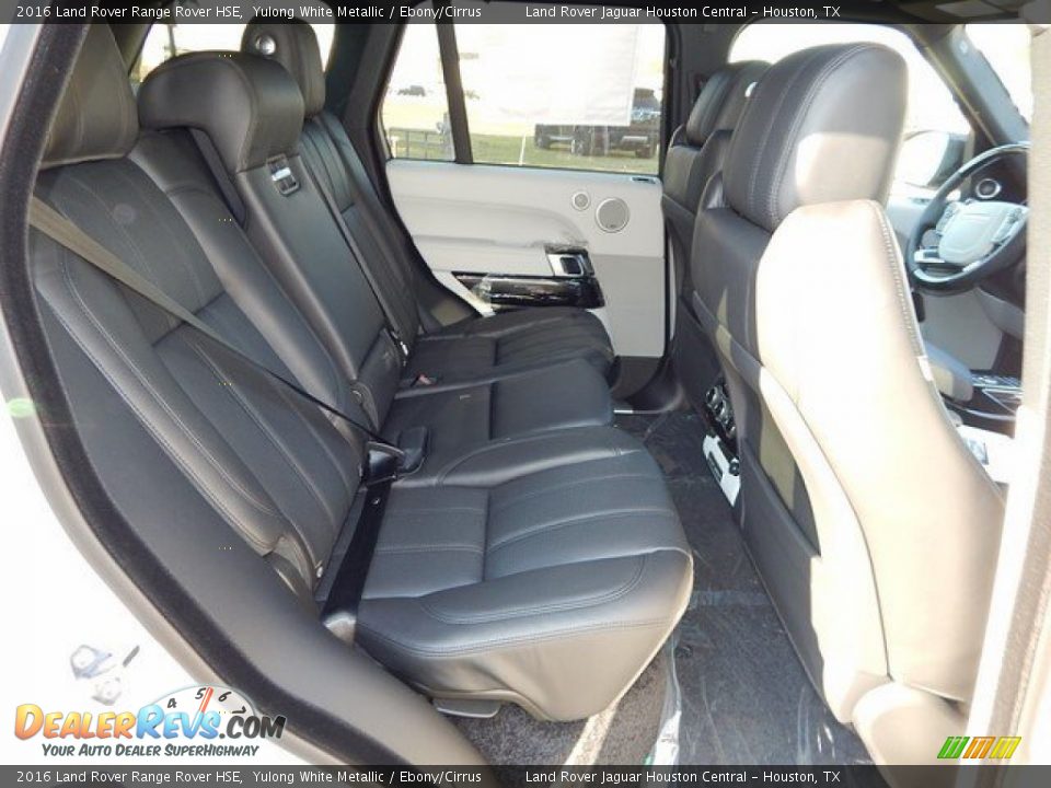 Rear Seat of 2016 Land Rover Range Rover HSE Photo #18