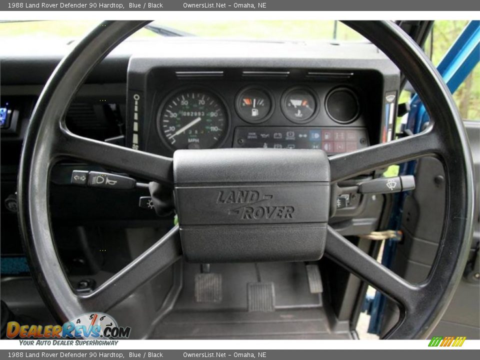 1988 Land Rover Defender 90 Hardtop Steering Wheel Photo #10