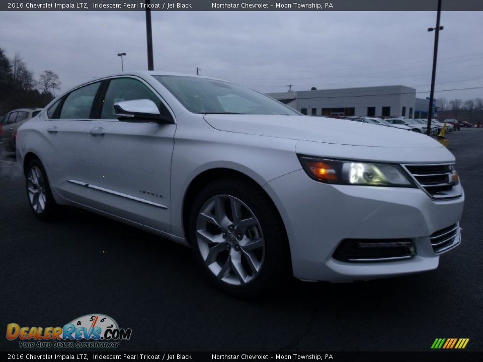 2016 Chevrolet Impala LTZ Iridescent Pearl Tricoat / Jet Black Photo #3