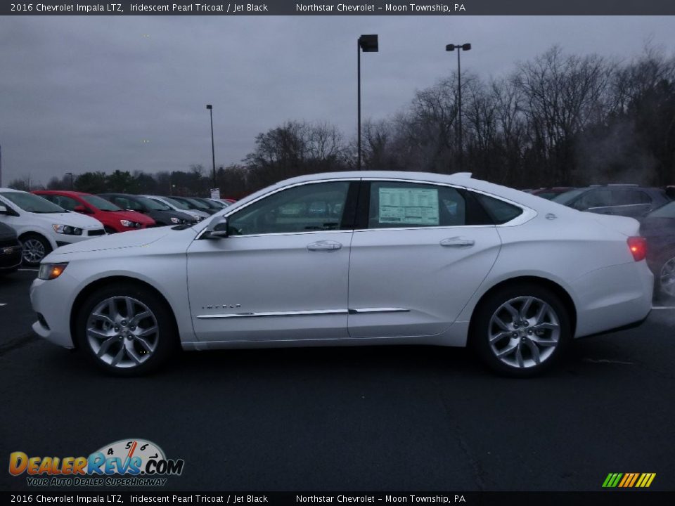 2016 Chevrolet Impala LTZ Iridescent Pearl Tricoat / Jet Black Photo #8