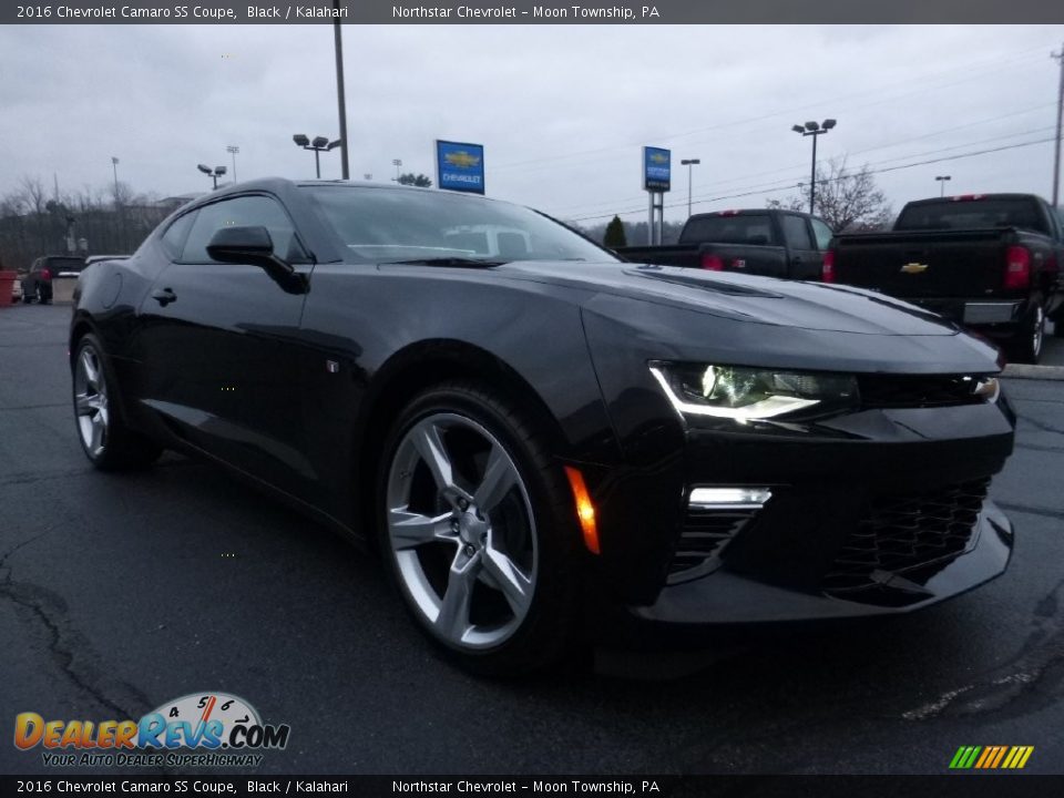 2016 Chevrolet Camaro SS Coupe Black / Kalahari Photo #3