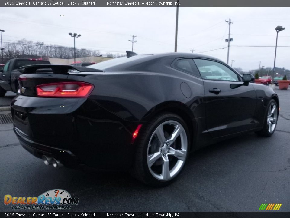 2016 Chevrolet Camaro SS Coupe Black / Kalahari Photo #5