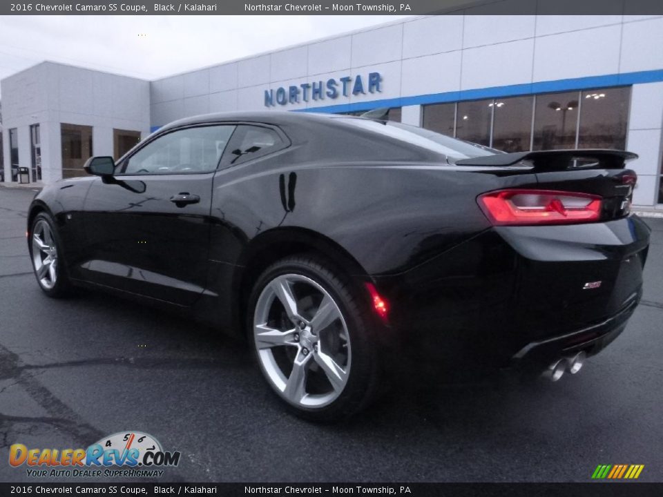 2016 Chevrolet Camaro SS Coupe Black / Kalahari Photo #7