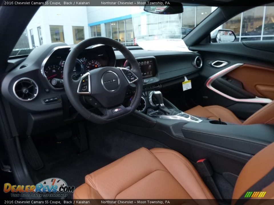 Kalahari Interior - 2016 Chevrolet Camaro SS Coupe Photo #12