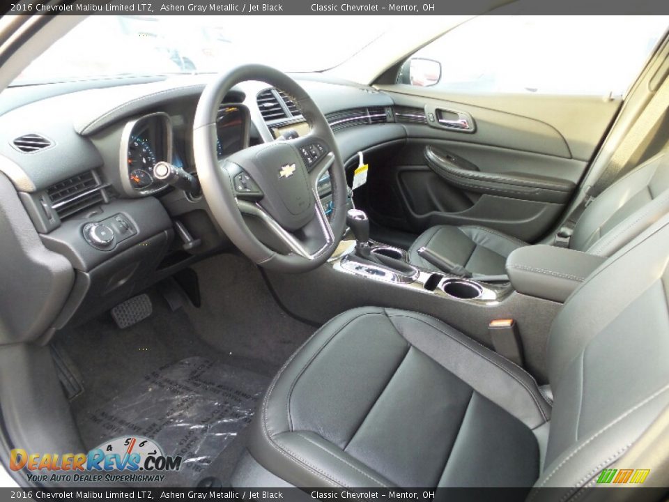 Jet Black Interior - 2016 Chevrolet Malibu Limited LTZ Photo #6