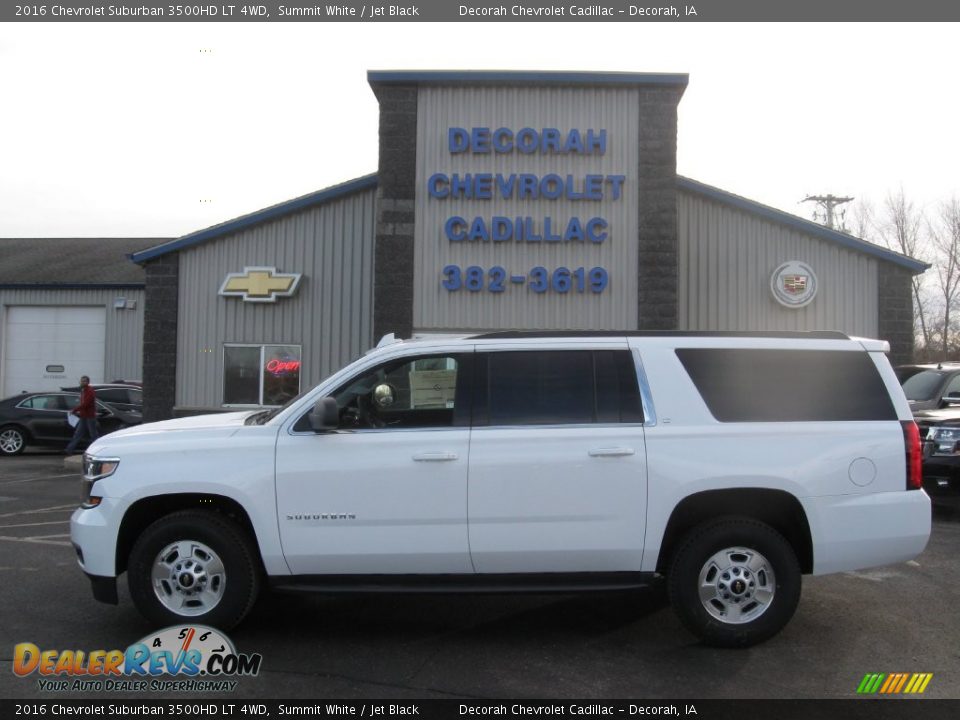 2016 Chevrolet Suburban 3500HD LT 4WD Summit White / Jet Black Photo #1