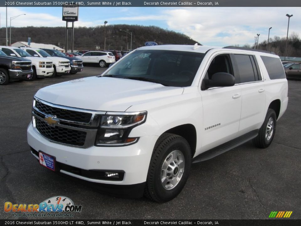 2016 Chevrolet Suburban 3500HD LT 4WD Summit White / Jet Black Photo #3
