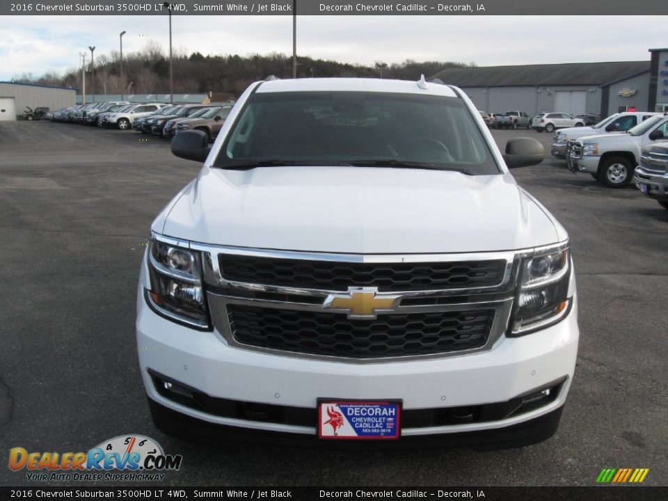 2016 Chevrolet Suburban 3500HD LT 4WD Summit White / Jet Black Photo #4