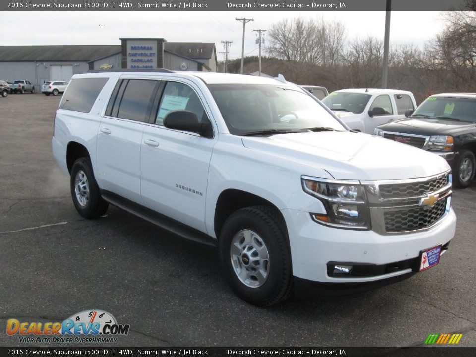 2016 Chevrolet Suburban 3500HD LT 4WD Summit White / Jet Black Photo #6
