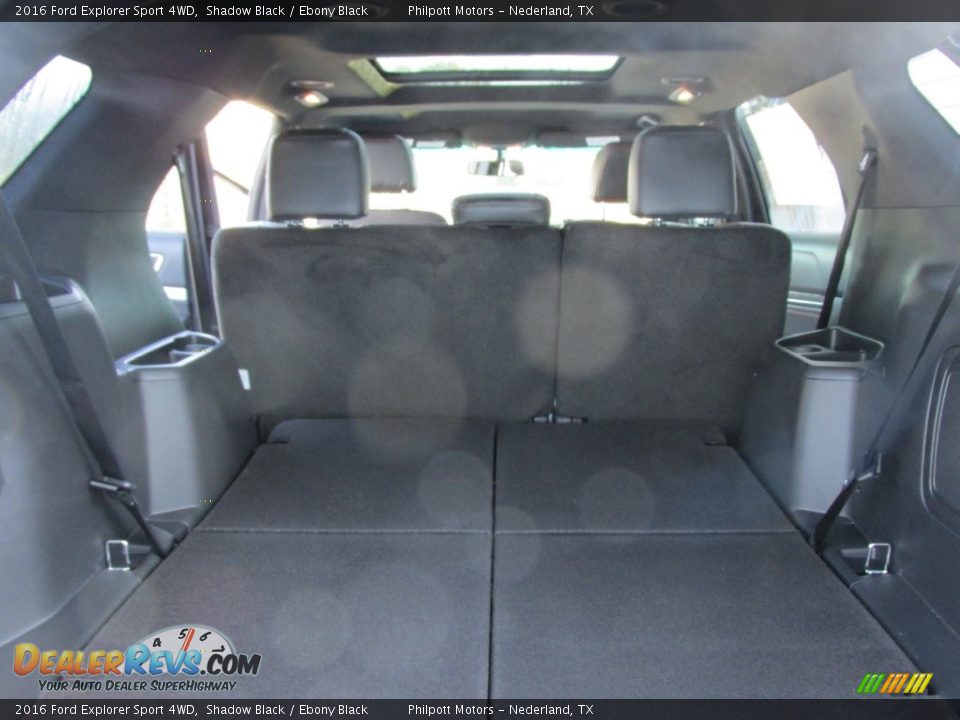2016 Ford Explorer Sport 4WD Shadow Black / Ebony Black Photo #18