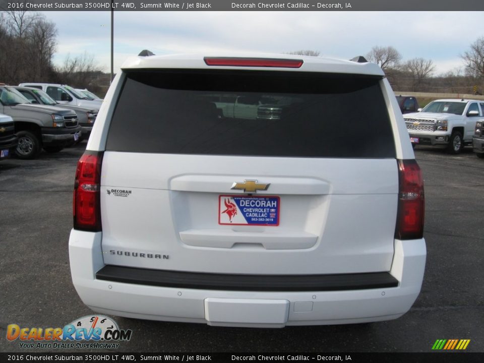 2016 Chevrolet Suburban 3500HD LT 4WD Summit White / Jet Black Photo #13